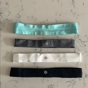 4 Lululemon Headbands